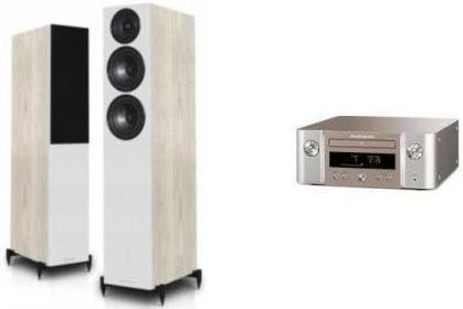 MARANTZ MELODY X MCR612 S + WHARFEDALE DIAMOND 12.3 oak -