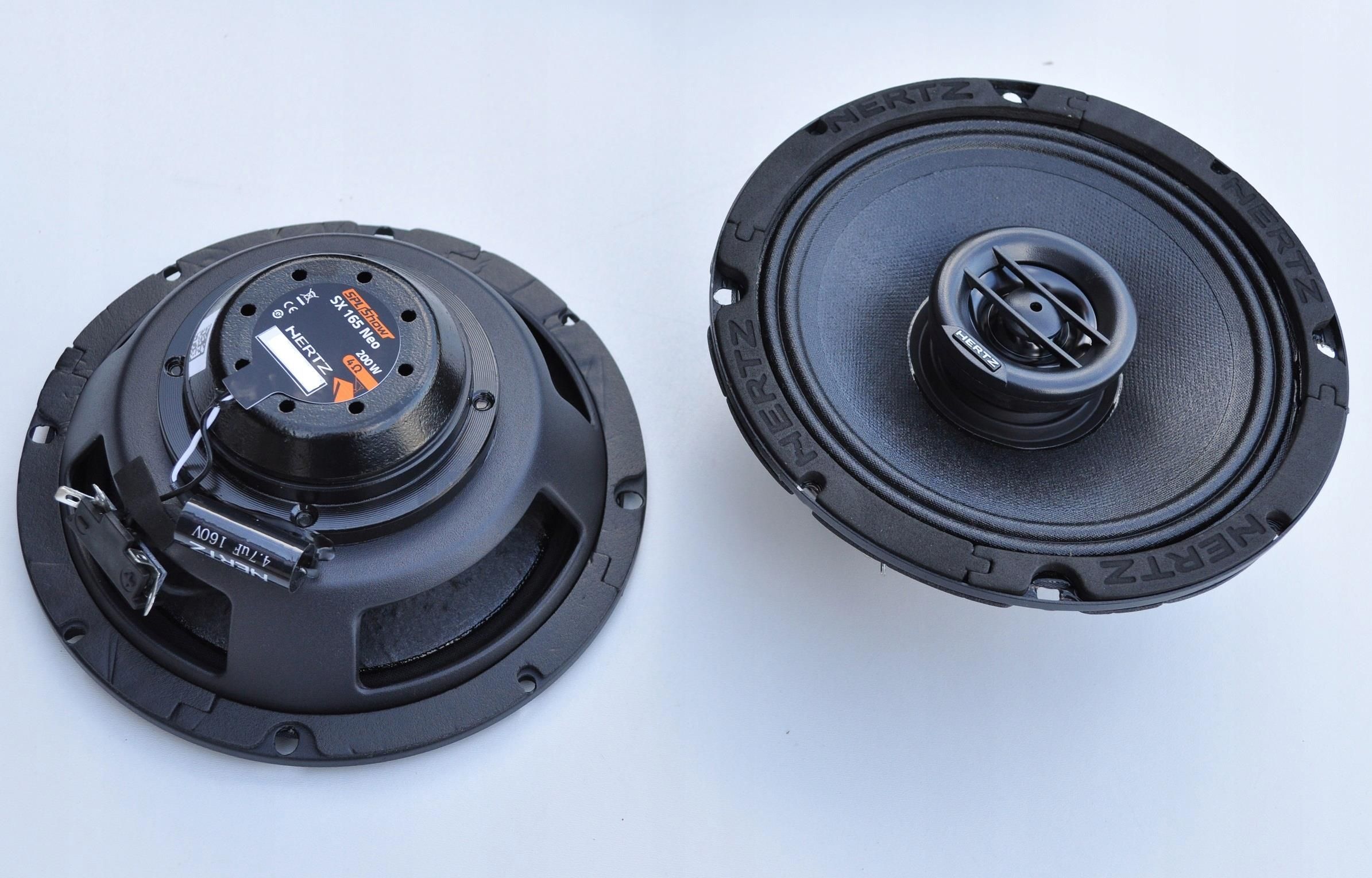 Głośnik samochodowy Hertz Sx 165 Neo Spl 96,5dB Pogodo-odporne