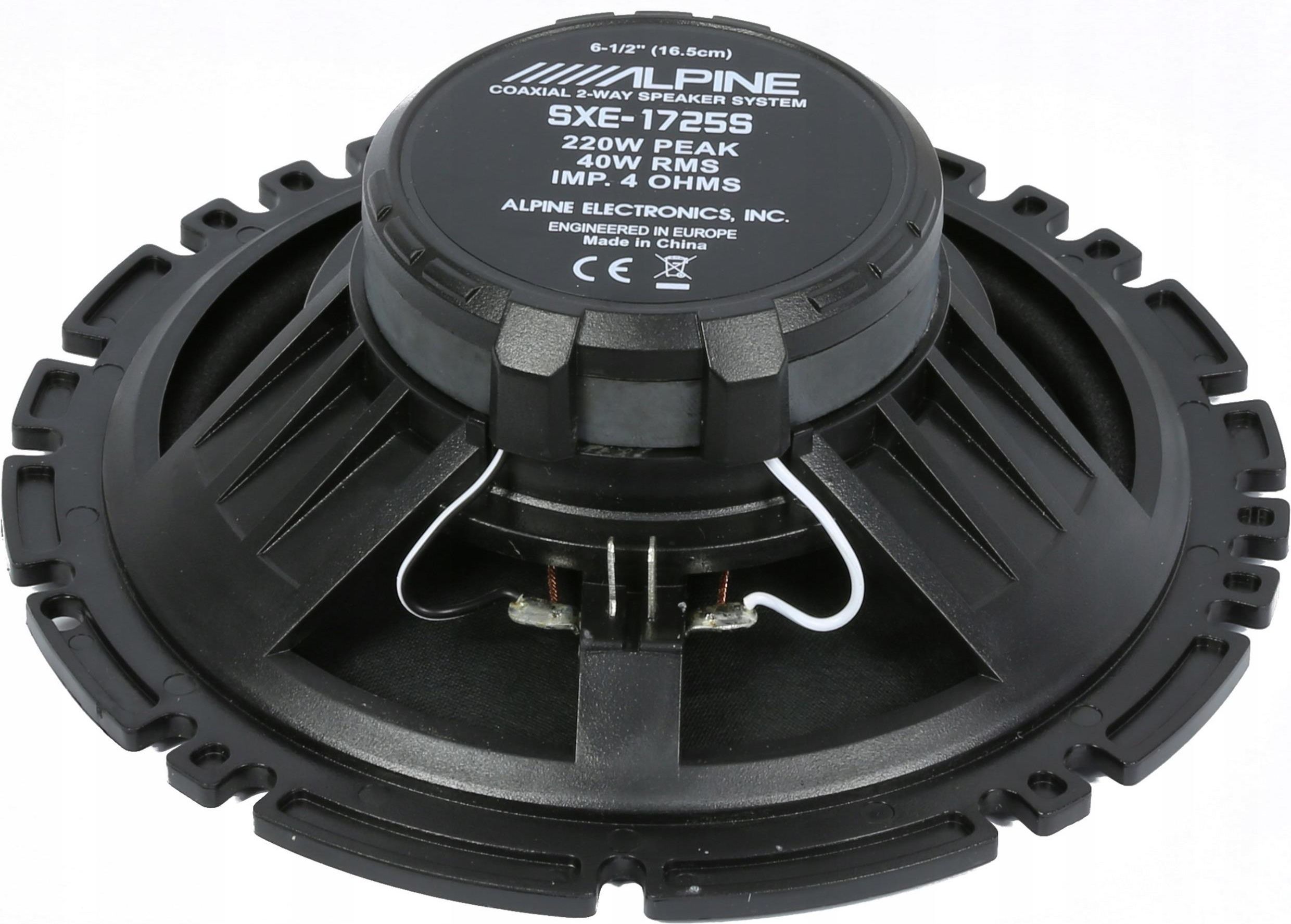 Kit 6 Enceintes Alpine Pour Volkswagen Passat (1996 à 2005) – Haut-parleurs Coaxiaux 6,5" – Installation Facile Portière Avant Gauche