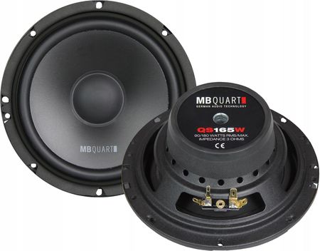 Głośniki Samochodowe Mb Quart QS165W 16,5CM 90W