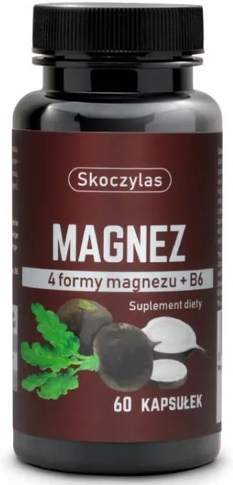 Skoczylas Magnez 4 Formy Czarna Rzepa 60Kaps - Opinie I Ceny Na Ceneo.pl