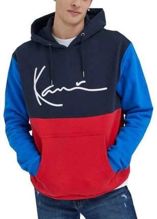 Karl Kani bluza męska z kapturem Signature Block Hoodie 6028201