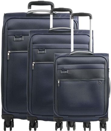 Travelite Miigo Komplet walizek (4 kołach) ciemnoniebieski