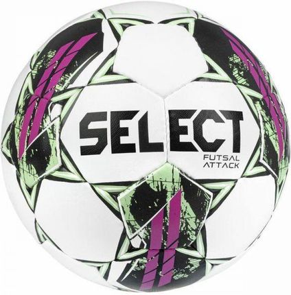 Select Hala Futsal Attack V22 T26-17622 Biały Różowy