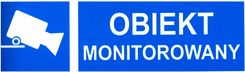 Libres Zi 49 Tabliczka Pcv Obiekt Monitorowany 100X300