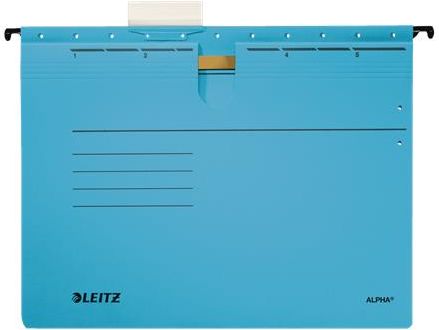Leitz Alpha® Skoroszyt Zawieszany A4 Niebieski