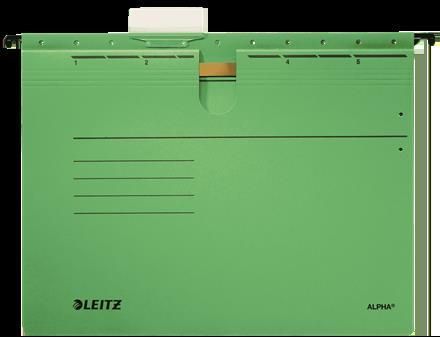 Leitz Alpha® Skoroszyt Zawieszany A4 Zielony