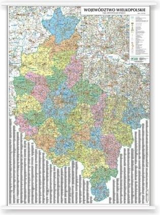 Mapa ścienna Mapa ścienna Województwa Wielkopolskiego 1:250 tys ...