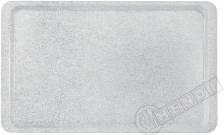 Hendi Taca poliestrowa prostokątna, granitowa gładka - 265 x 325 mm GN 1/2