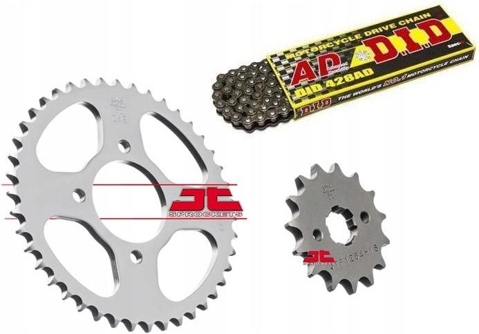 Did Napęd Zębatki Zębatka Przód Tył Romet K125 Mocny 428Ad-130K125