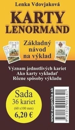 Karty - Lenormand (karty + brožúrka) Lenka Vdovjaková
