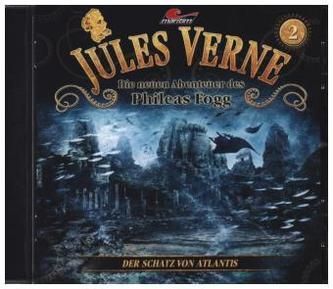 Die neuen Abenteuer des Phileas Fogg - Der Schatz von Atlantis, 1 Audio-CD Verne, Jules