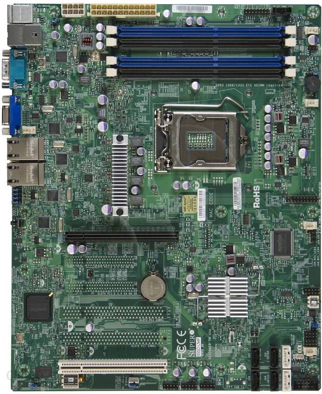 SUPERMICRO X9SCA Motherboard ATX LGA1155 Socket C204 x Gigabit  LAN onboard graphics マザーボード