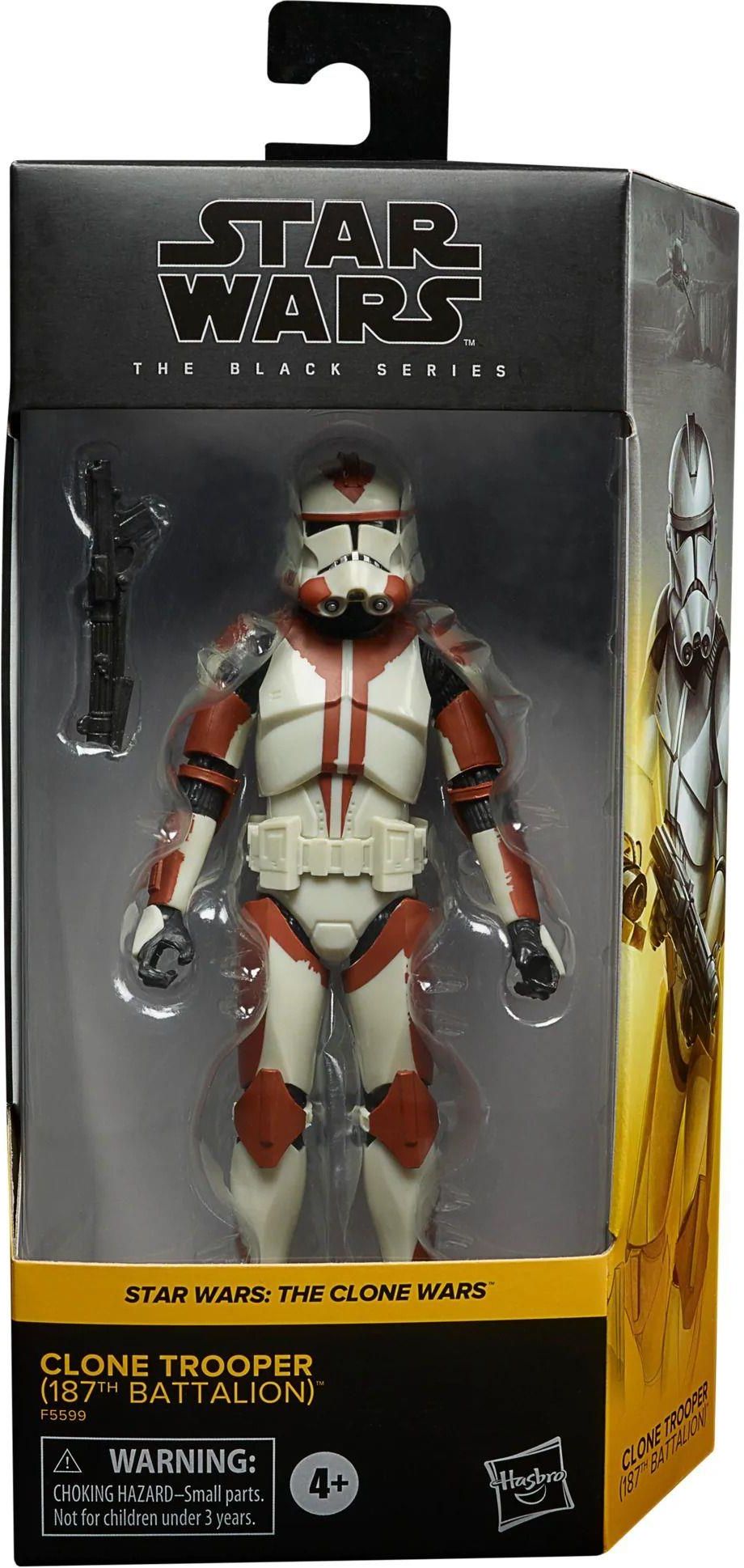 Hasbro Star Wars The Black Series Clone Trooper 187th Battalion F5599 ...