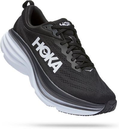 Hoka One Bondi 8 Running Shoes Men Czarny Biały 1123202Bwht08D