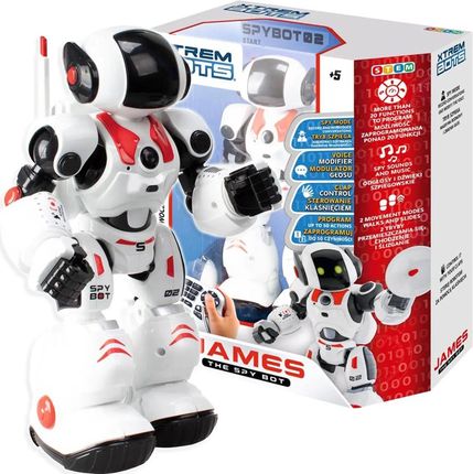 Xtrem Bots Robot James The Spy Bot Zdalnie Sterowany 3157
