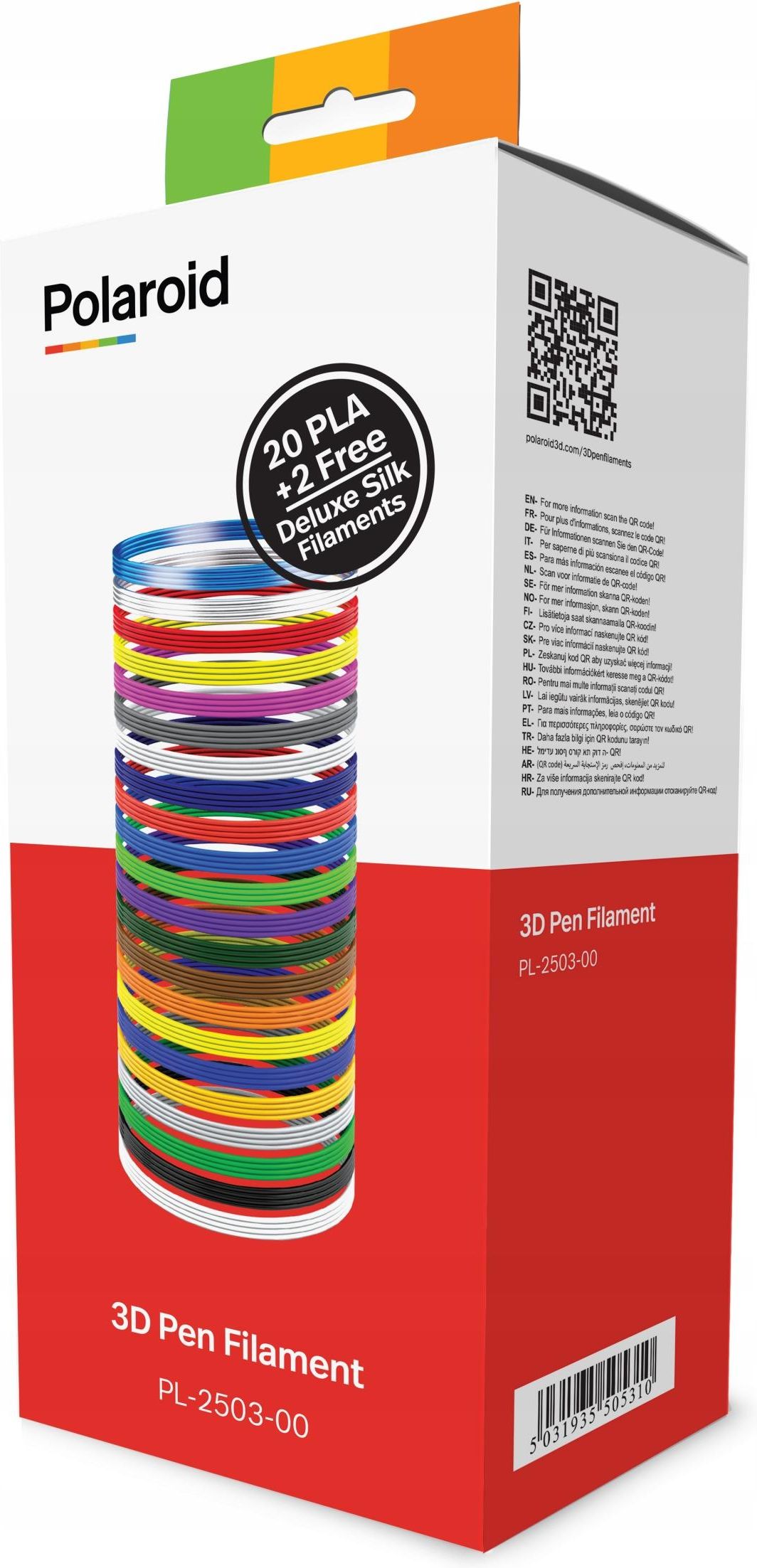 Filament POLAROID PLAY 3D PEN FILAMENT WKŁADY ORYGINALNE