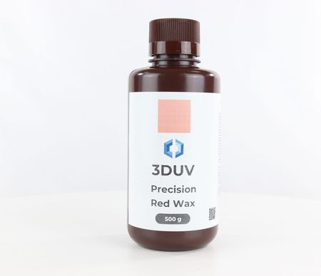 ŻYWICA 3DUV PRECISION RED WAX 0,5 L