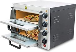 Zdjęcie Bituxx Profesjonalny Podwójny Piec Pizzy Chleba Wypieków - Wleń