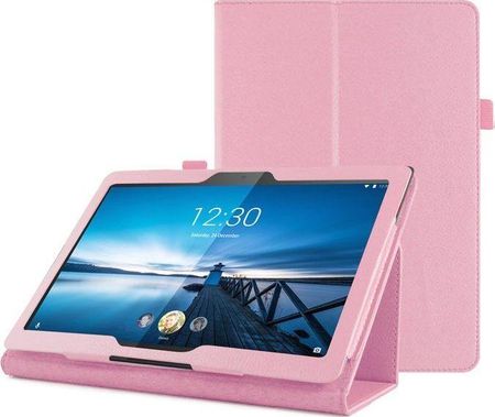 4Kom Stojak Do Lenovo Tab M10 10.1 Tb-X605 Różowe + Szkło