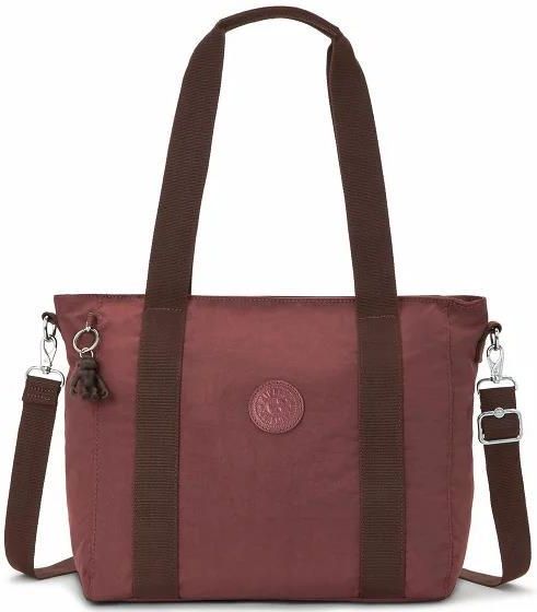 Kipling Basic Asseni S Torba Shopper 40 Cm Mahogany - Ceny I Opinie ...