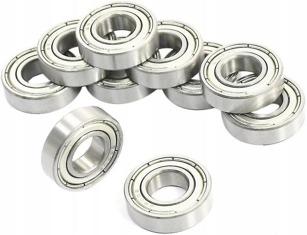 10 Cuscinetti a Sfera in Acciaio Miniaturizzati a Doppia Schermatura 6900ZZ 10x22x6mm