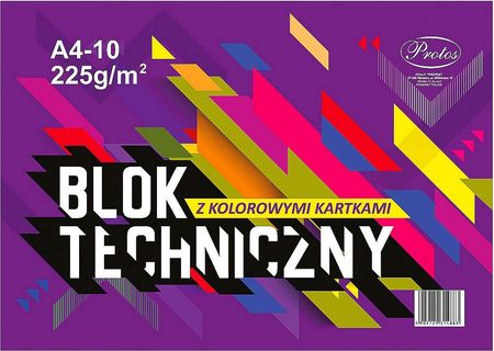 Blok Techniczny A4 Kolor 14883