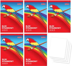 Herlitz Blok Rysunkowy Szkolny A3 30K 70G/M2 5Szt