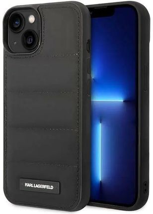 Karl Lagerfeld KLHCP14SPSQAK iPhone 14 6,1" hardcase czarny/black Puffy Elongated Logo (649938)