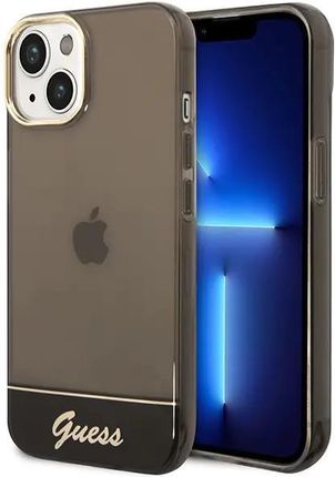 Guess GUHCP14MHGCOK iPhone 14 Plus 6,7" czarny/black hardcase Translucent (650254)