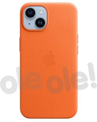 Apple skórzane z MagSafe do iPhone 14 (pomarańczowy) (1274043)