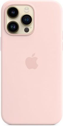 apple Etui silikonowe z MagSafe do iPhone 14 Pro Max kredowy róż (1383466)
