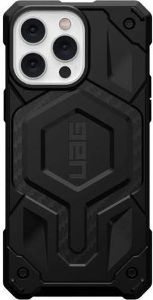 Etui Urban Armor Gear Monarch Pro MagSafe do iPhone 14 Pro Max, czarne + karbon (43197)