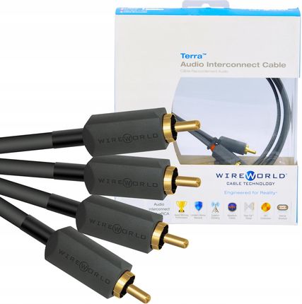 Kabel 2RCA - 2 Rca Interkonekt Wireworld Terra 6M