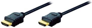DIGITUS ASM AK-330107-100-S ASSMANN KABEL HDMI 1.4 HIGHSPEED Z ETHERNETEM TYP A/HDMI A M/M CZARNY 10M (AK330107100S)