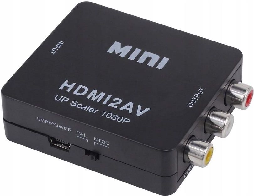 MOXOMI KONWERTER ADAPTER HDMISCART AV HDMI NA SCART 1080 (5904151546736) Opinie i ceny na