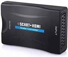 KONWERTER OBRAZU DŹWIĘKU EURO SCART - HDMI ADAPTER (000)
