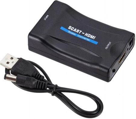 Adapter Konwerter Przejściówka Hdmi - Scart