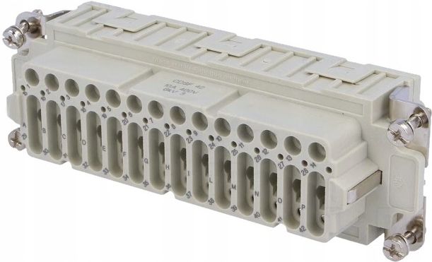 Connecteur HDC Mâle ILME CKSM 04 - 5 Broches 4+PE, 10A, Pour Applications électriques