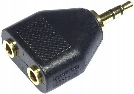 VITALCO ROZGAŁĘŹNIK MINI JACK3.5ST WT/2XGN GOLD HQ KOSTKA (JR025)