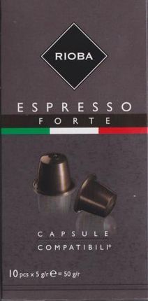 Rioba Espresso Forte 11 Kapsułek Z Kawą Do Nespresso