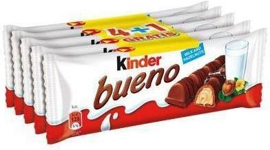 Ferrero Kinder Bueno Waflowe Batony 5X43g  