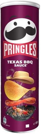Pring  les Chipsy O Smaku Sosu Texas Bbq Sauce 185g  