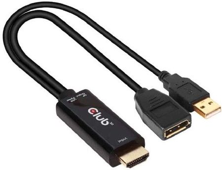 Club 3D Adapter Club3D CAC-1336 HDMI™+ Micro USB to Type-C 4K120Hz or 8K30Hz M/F Active