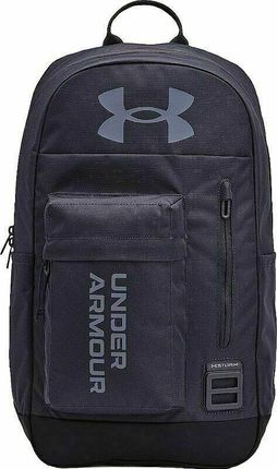 Under Armour Ua Halftime Backpack Gray Tempered Steel Midnight Navy 22L