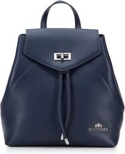 Zdjęcie Damski plecak worek skórzany z przeszyciami - Warszawa