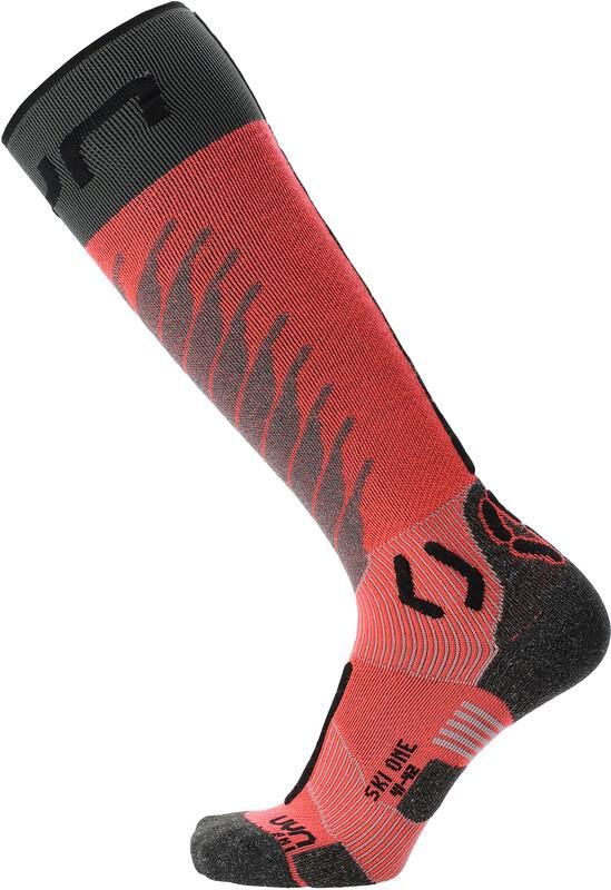 UYN Chaussettes Femme - Trekking One Merino - Noir/Rose