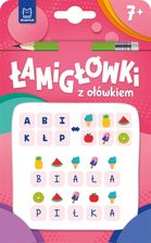 Zdjęcie Łamigłówki z ołówkiem 7+. Książeczka różowa - Pionki