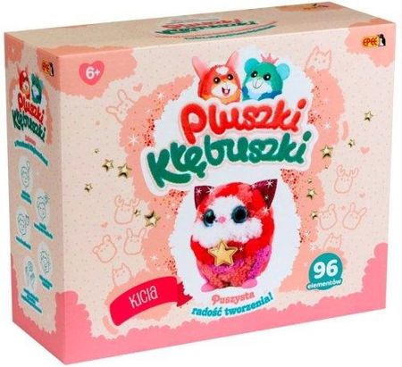 Epee Zestaw Kreatywny Pluszki-Kłębuszki 96 Elementów Kicia - Ceny