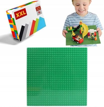 Evi Duża Płytka Konstrukcyjna Do Klocków Lego 32X32 Zielona